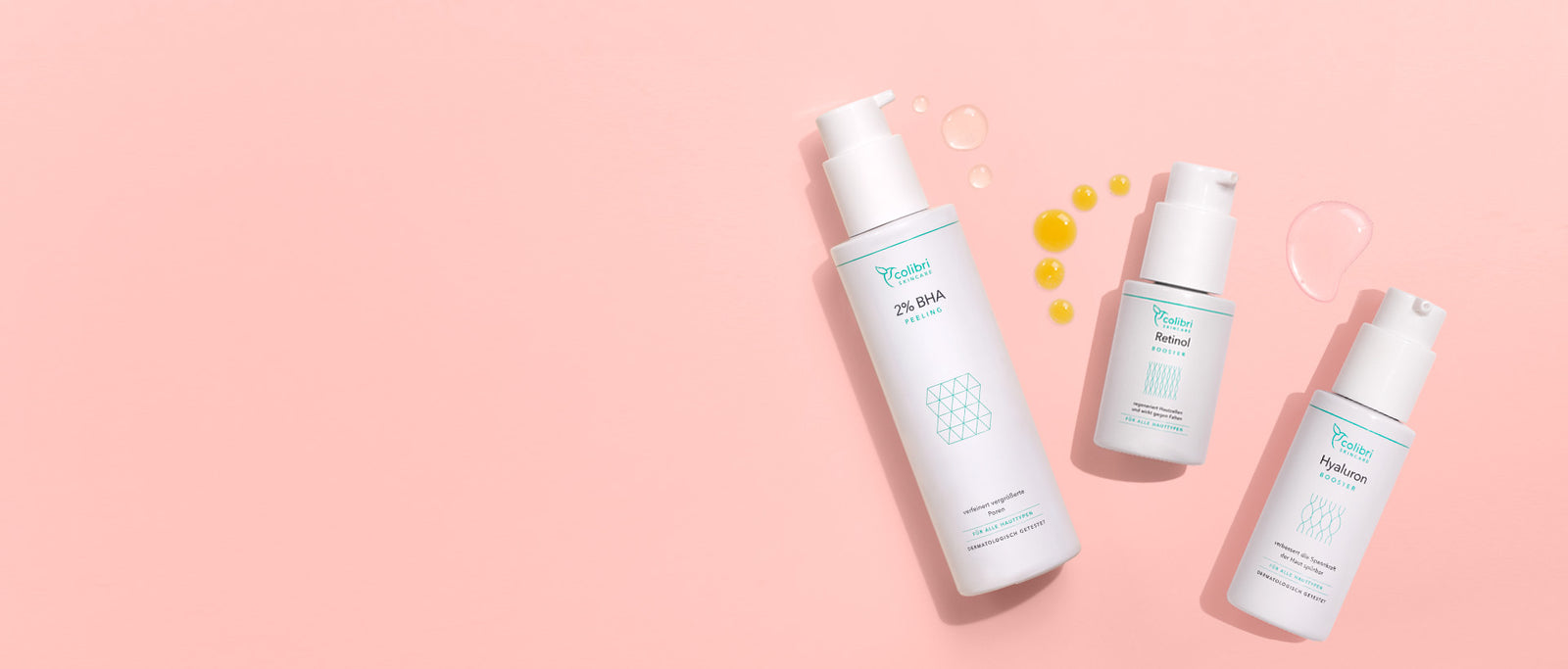 Säure Kombination - 2% BHA, Retinol, Hyaluron