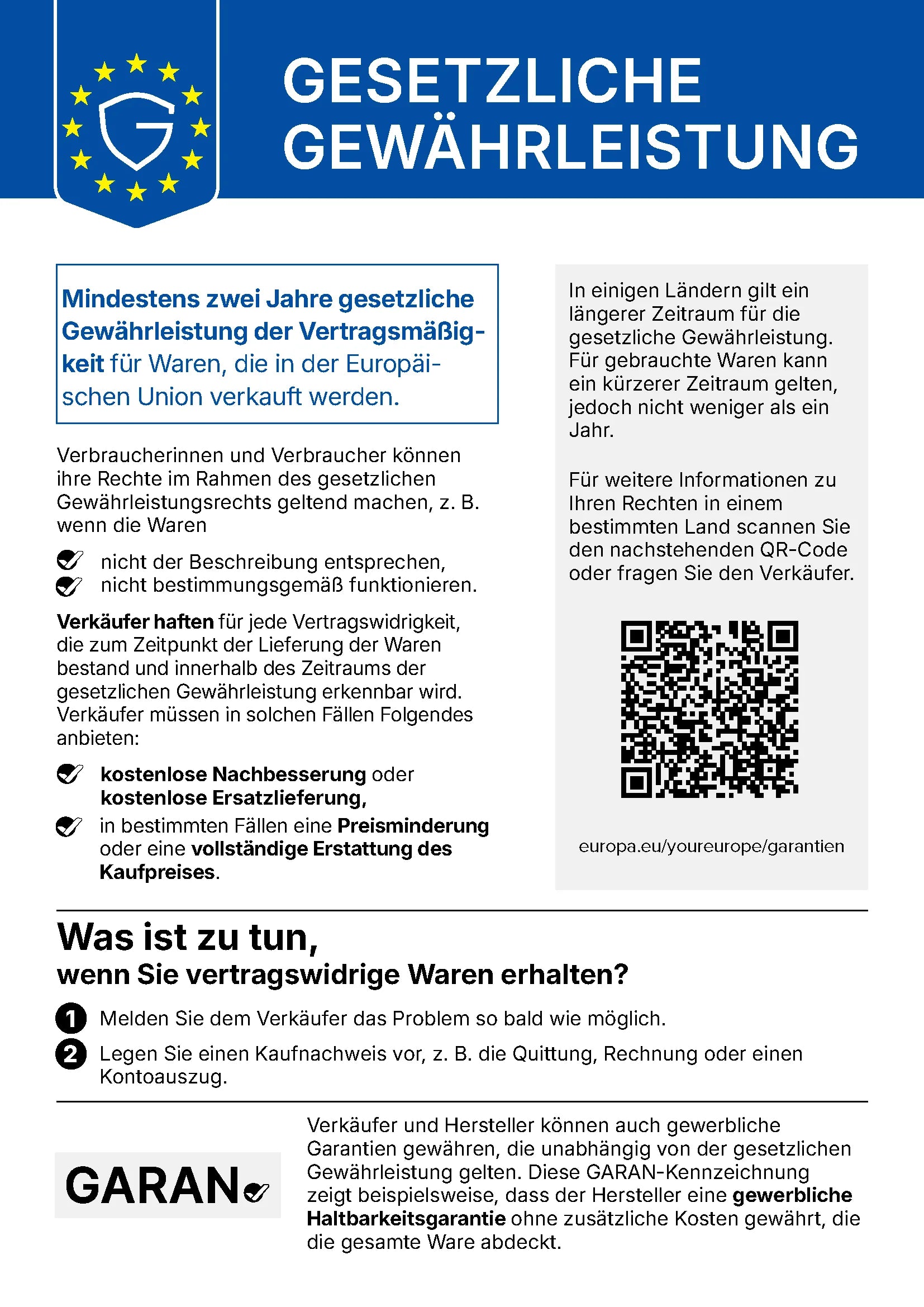 Gewaehrleistung